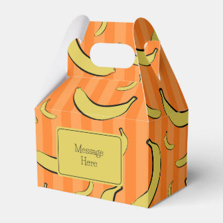 Banana Pattern Favour Box