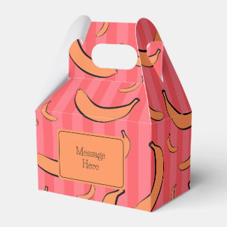 Banana Pattern Favour Box