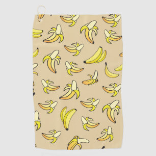 Banana Pattern Golf Towel