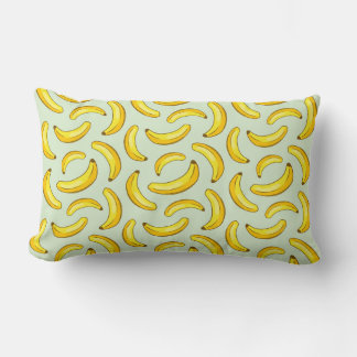 Banana Pattern Lumbar Cushion