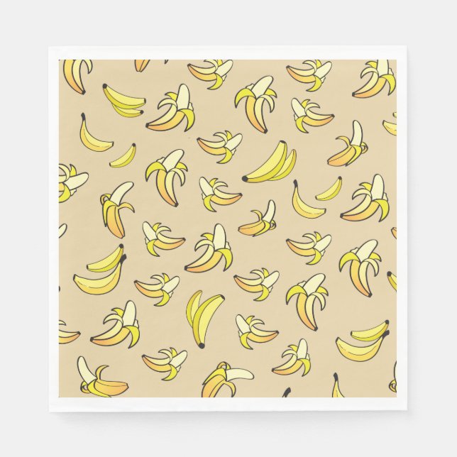 Banana Pattern Napkin (Front)