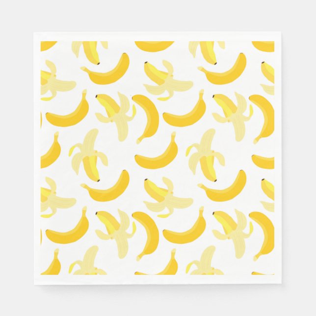 Banana pattern napkin (Front)