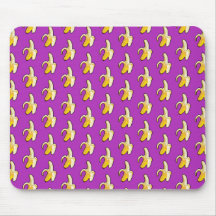 Banana Pattern Pixel Art Yellow Bananas On Purple