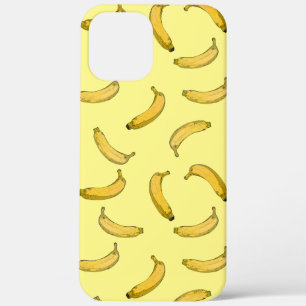Banana pattern sketch version Case-Mate iPhone cas iPhone 12 Pro Max Case
