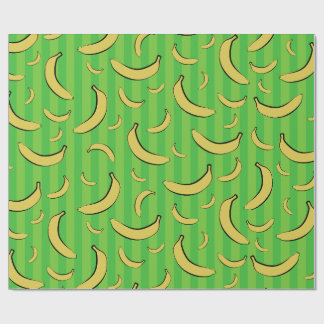 Banana Pattern Wrapping Paper