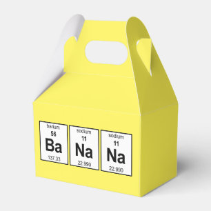BaNaNa Periodic Table Favour Box