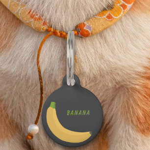 Banana Pet Tag