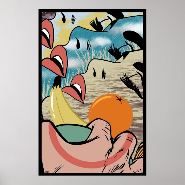 Banana Pop Poster (Front)