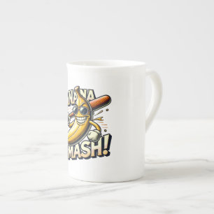 Banana Power-Up Bone China Mug