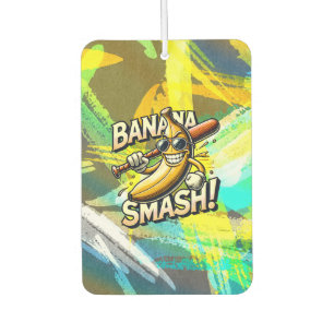 Banana Power-Up Car Air Freshener