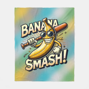 Banana Power-Up Fleece Blanket