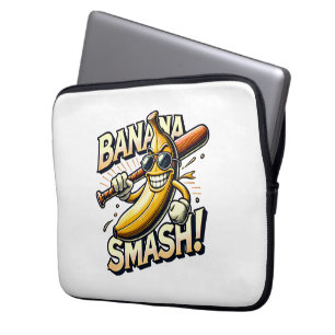 Banana Power-Up Laptop Sleeve