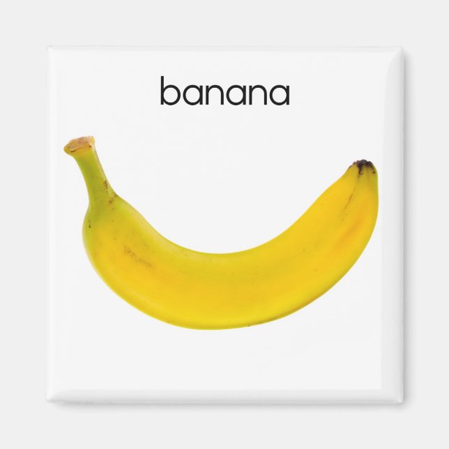 Banana Refrigerator Magnet (Front)