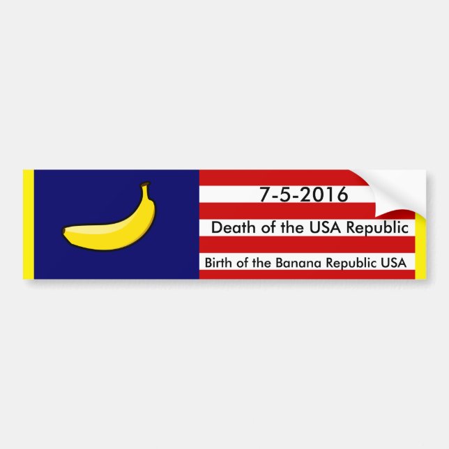 Banana Republic USA DOB Sticker (Front)