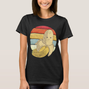 Banana Retro Vintage Sunset Cute Food Fruit Lover T-Shirt