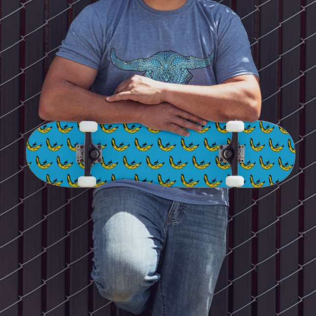 Banana Skate Boarder Funny Skateboard (Outdoor 3)