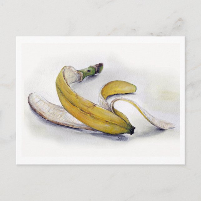 Banana skin Postcard (Front)
