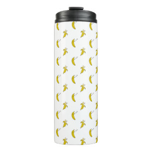 Banana Sleeping Lazy Fruit Lover Gifts ZZZ Sleep Thermal Tumbler