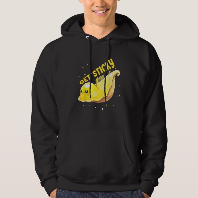 Banana Slug Catcher Quote for Snail Catcher 7 Hoodie (Front)