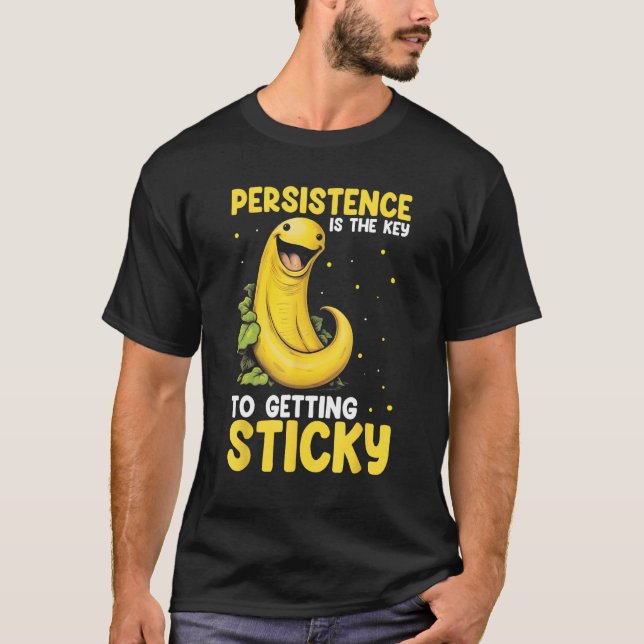 Banana Slug Catcher Quote for Snail Catcher 8 T-Shirt (Front)