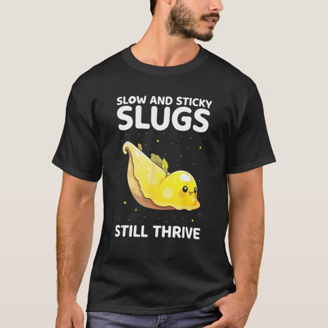 Banana Slug Collecting Quote for Slug Science 12 T-Shirt (Front)