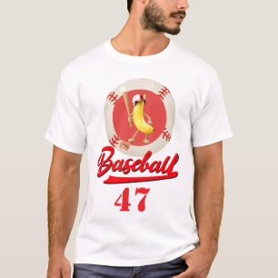 Banana Slugger Funny Baseball Custom Graphic T-Shirt