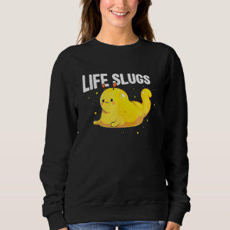 Banana Snail Collecting Quote for Snail Catcher 16 Sweatshirt