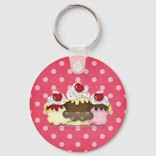 banana split key ring