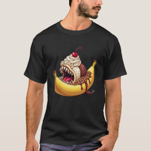 BANANA SPLIT MONSTER Summer Vacation Fashion T-Shirt