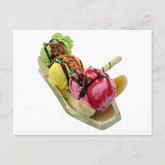 Banana Split Postcard