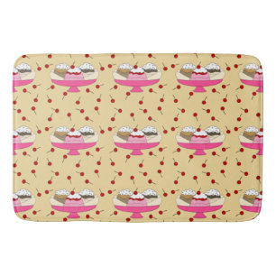 Banana Split Print Bath Mat