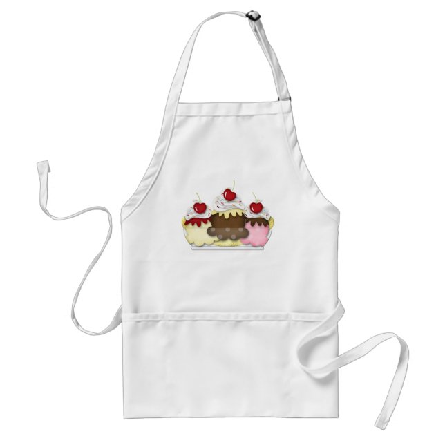 banana split standard apron (Front)