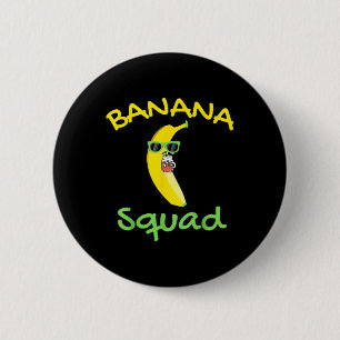 Banana Squad Food Summer Vacation Matching Fruit L 6 Cm Round Badge