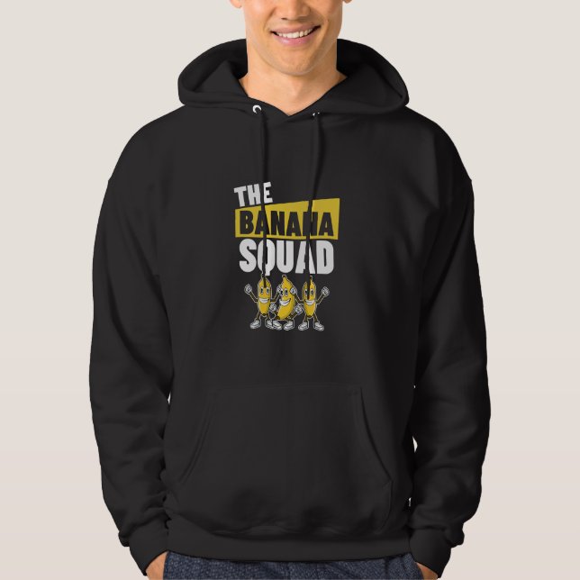 Banana Squad Funny Halloween Costume Hoodie (Front)