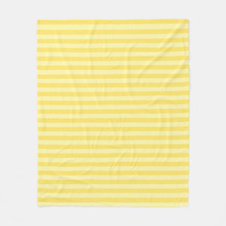 Banana Stripes  Fleece Blanket