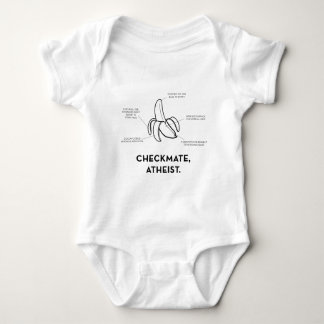 Banana - The Atheist's Nightmare Baby Bodysuit