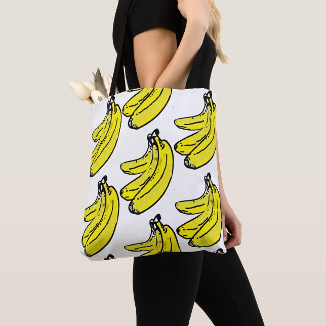 Banana Tote Bag (Close Up)