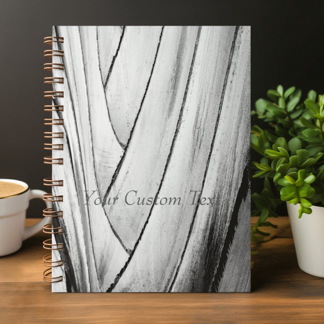Banana Tree Bark Notebook - Customisable Text (Creator Uploaded)