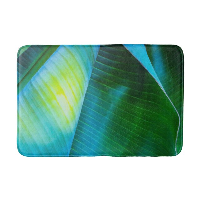 Banana Tree Closeup Bath Mat (Front)