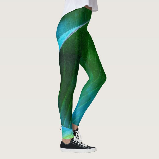 Banana Tree Closeup Leggings (Right)
