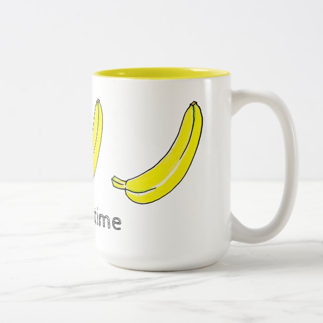 Banana Two-Tone Coffee Mug (Right)