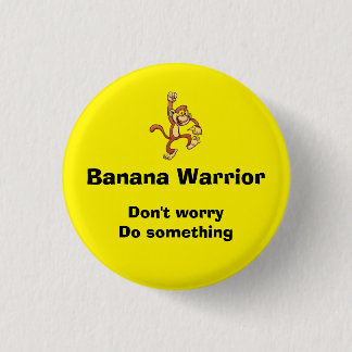 banana warrior pin