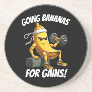 banana working out coaster