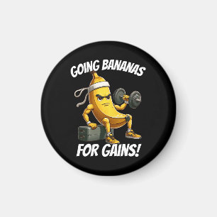 banana working out magnet
