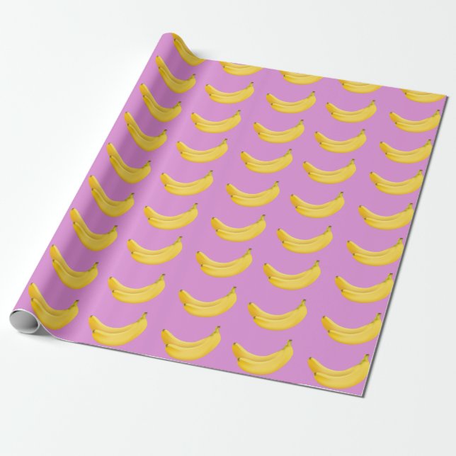 Banana Wrapping Paper (Unrolled)