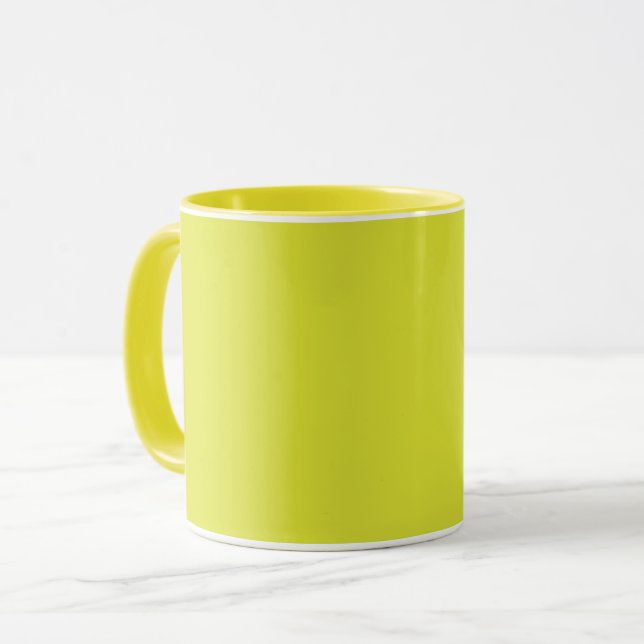 Banana Yellow Mug (Front Left)