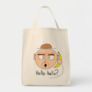 "Bananaphone" canvas bags (light)