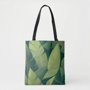 Bananarama Hawaiian Banana Leaves Beach Bag