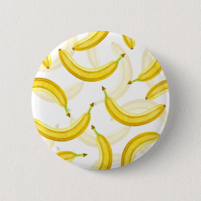 Bananas 6 Cm Round Badge (Front)