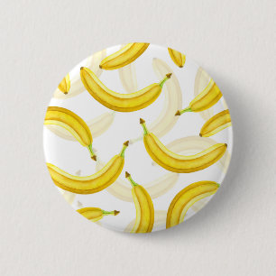 Bananas 6 Cm Round Badge
